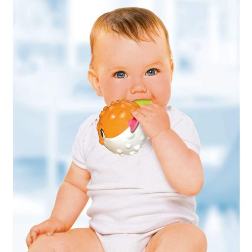 Simba Toys ABC - Színes, gömbhal alakú csörgő, rágóka (104010003)