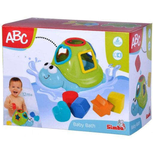 Simba Toys ABC - Formaválogató teknős fürdőjáték babáknak (104010027)
