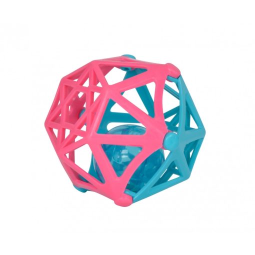 Simba Toys ABC - Puha, csörgő labda babáknak - pink-kék (104012045)