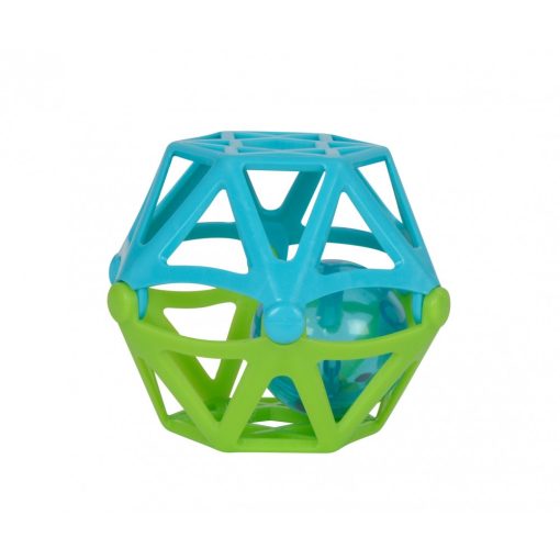 Simba Toys ABC - Puha, csörgő labda babáknak - zöld-kék (104012045)