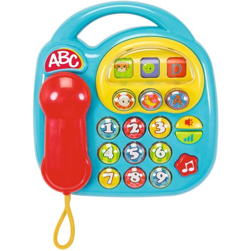 Simba Toys ABC - Hangot kiadó telefon babáknak - kék (104012412)
