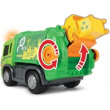 Dickie Toys ABC - Gombnyomásra induló kukásautó fénnyel és hanggal kicsiknek 28cm (204114004)