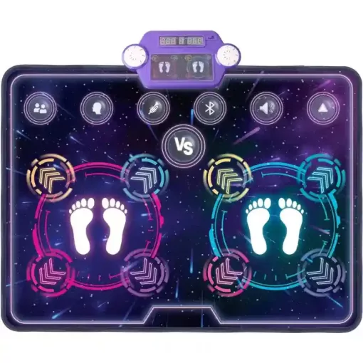 Double Dance Mat Bluetooth interaktív páros táncszőnyeg