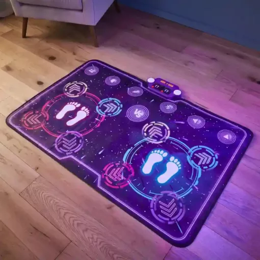 Double Dance Mat Bluetooth interaktív páros táncszőnyeg