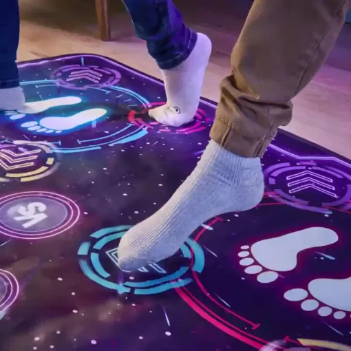 Double Dance Mat Bluetooth interaktív páros táncszőnyeg