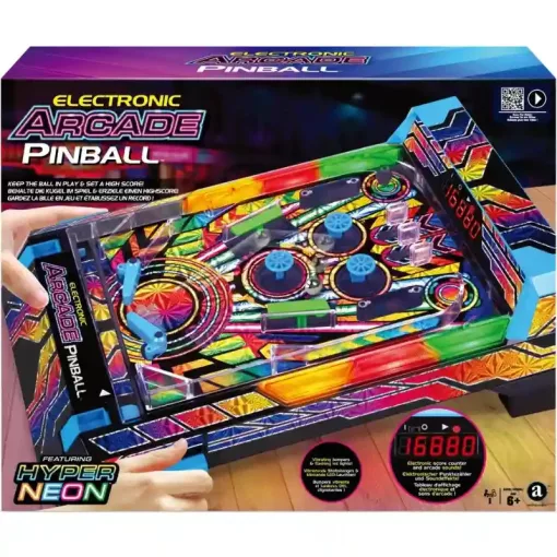 Electronic Arcade interaktív asztali flipper