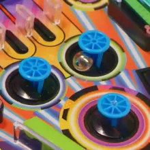 Electronic Arcade interaktív asztali flipper