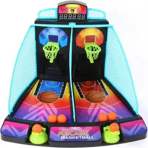 Electronic Arcade interaktív kosárlabda társasjáték
