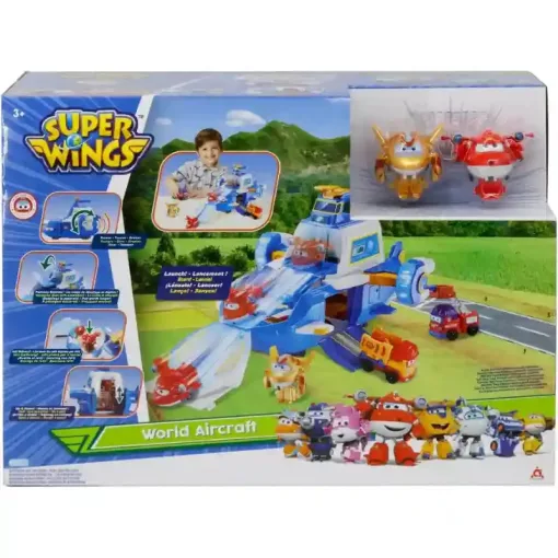 Super Wings – A szárnyalók: Interaktív légibázis figurákkal