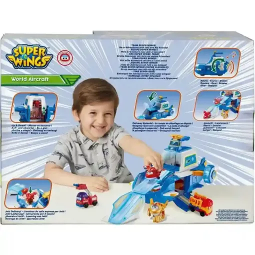 Super Wings – A szárnyalók: Interaktív légibázis figurákkal