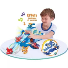 Super Wings – A szárnyalók: Interaktív légibázis figurákkal
