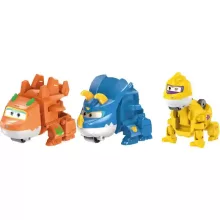 Super Wings – A szárnyalók: Trico, Stego és Brachy átalakuló dinók