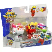 Super Wings – A szárnyalók: Sara, Runi és Curie átalakuló robotok