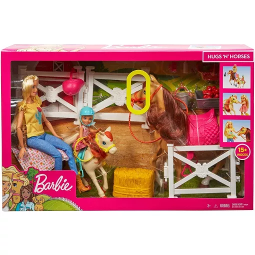 Mattel Barbie FXH15 Lovarda játékszett