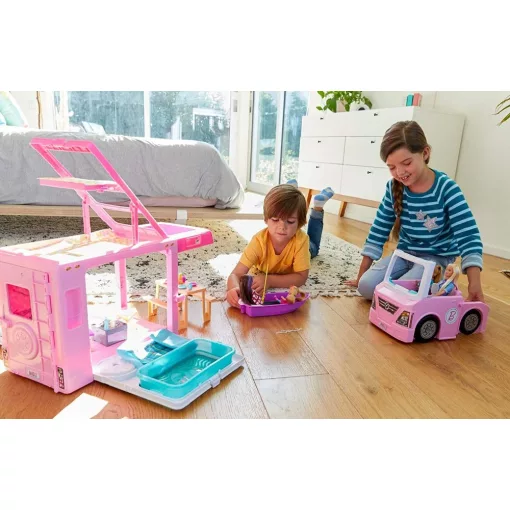 Mattel Barbie GHL93 3 az 1-ben álom lakóautó 