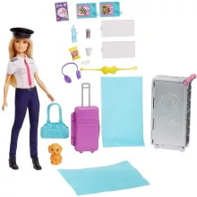 Mattel Barbie GJB33 Álomrepülő pilóta babával