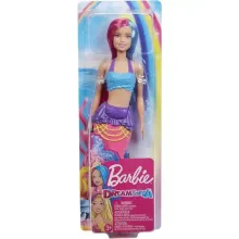 Mattel Barbie sellő baba pink-kék hajjal