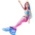 Mattel Barbie sellő baba pink-kék hajjal