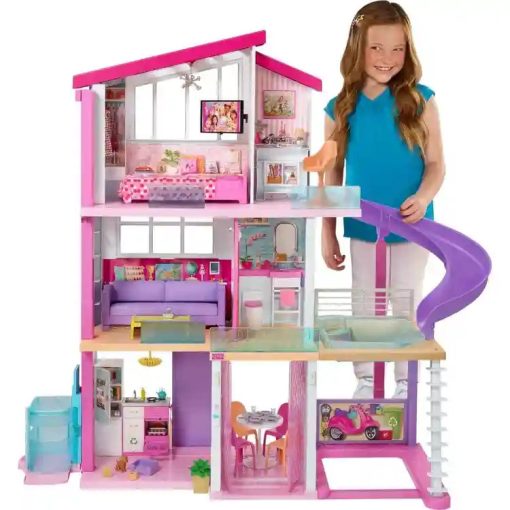 Mattel Barbie óriás interaktív álomvilla bútorokkal