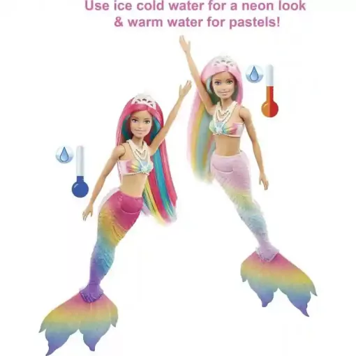 Mattel Barbie Dreamtopia színváltós sellő baba