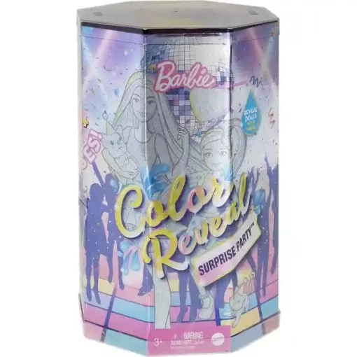 Mattel Barbie Color Reveal óriás meglepetés csomag babákkal