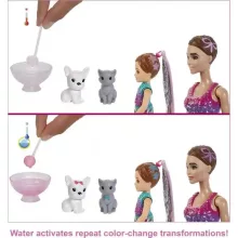 Mattel Barbie Color Reveal óriás meglepetés csomag babákkal