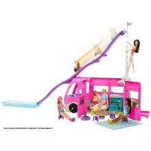 Mattel Barbie HCD46 Kinyitható lakóautó óriáscsúszdával