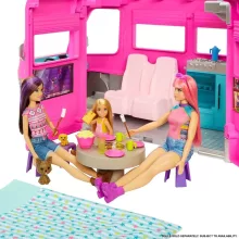 Mattel Barbie HCD46 Kinyitható lakóautó óriáscsúszdával