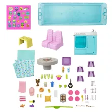Mattel Barbie HCD46 Kinyitható lakóautó óriáscsúszdával