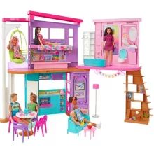 Mattel Barbie HCD50 Nyitható Malibu tengerparti álomház