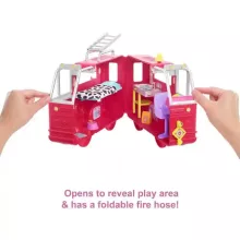 Mattel Barbie Chelsea baba szétnyitható tűzoltóautóval készlet