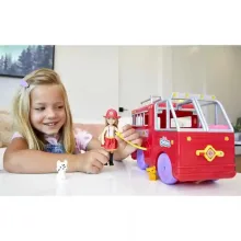 Mattel Barbie Chelsea baba szétnyitható tűzoltóautóval készlet