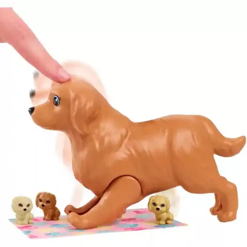 Mattel Barbie baba újszülött kiskutyákkal
