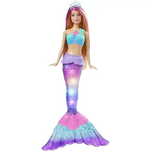 Mattel Barbie Dreamtopia világító sellő baba