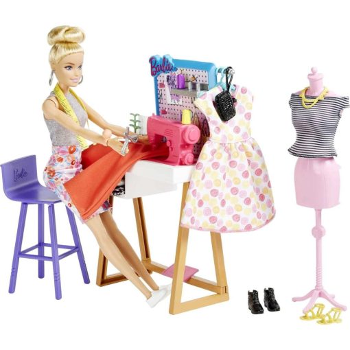 Mattel Barbie baba ruhatervező játékszett