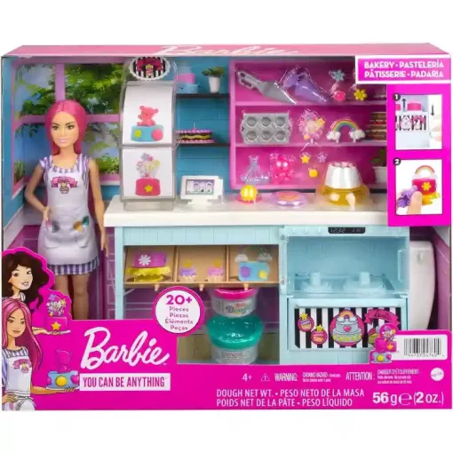Mattel Barbie kézműves cukrászműhely babával