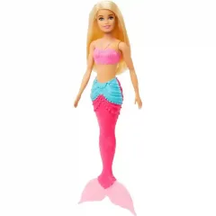   Mattel Barbie Dreamtopia sellő baba szőke hajjal és rózsaszín uszonnyal