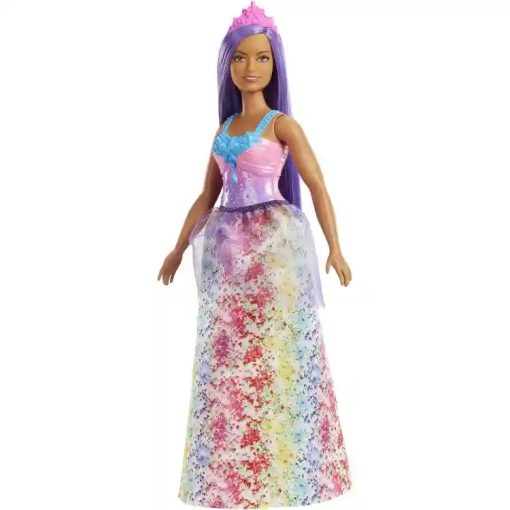 Mattel Barbie Dreamtopia hercegnő lila hajjal