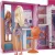   Mattel Barbie hordozható öltözőszoba ruhákkal és babával