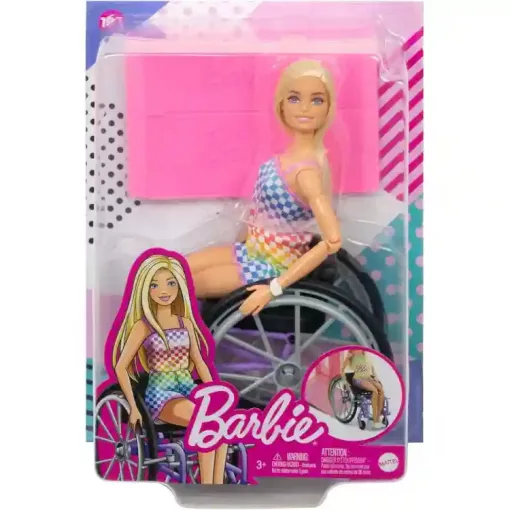 Mattel Barbie kerekesszékes baba rámpával