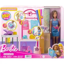Mattel Barbie ruhatervező játékszett babával