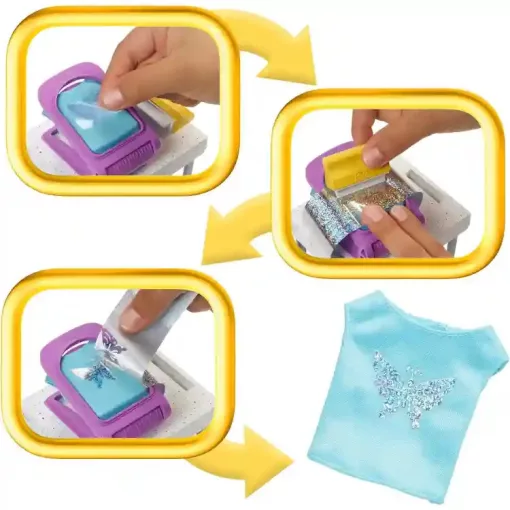 Mattel Barbie ruhatervező játékszett babával