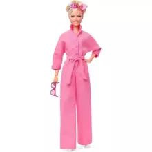  Mattel Barbie The Movie Margot Robbie rózsaszín overálban
