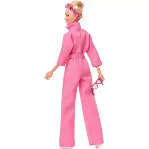  Mattel Barbie The Movie Margot Robbie rózsaszín overálban