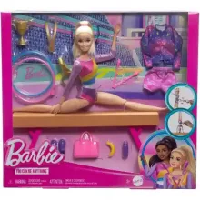 Mattel Barbie tornász baba kiegészítőkkel
