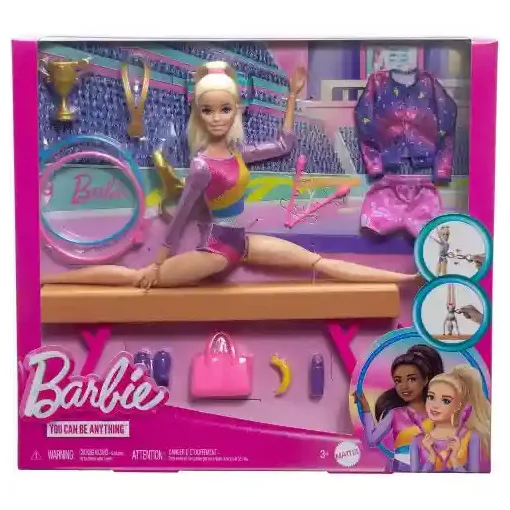 Mattel Barbie tornász baba kiegészítőkkel
