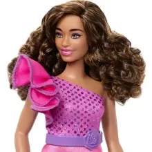 Mattel Barbie baba rózsás ruhában, Fashionistas