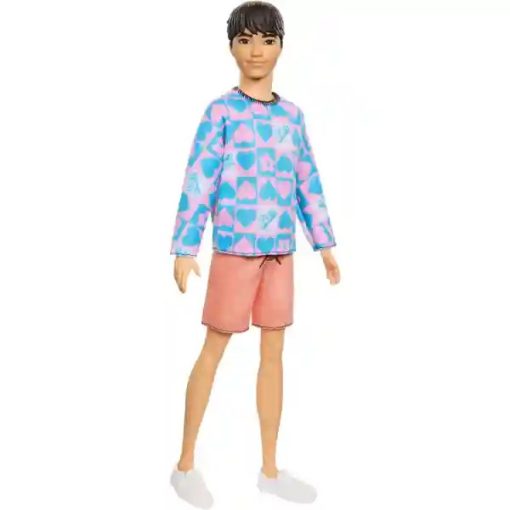 Mattel Barbie Ken fiú baba barack színű rövidnadrában