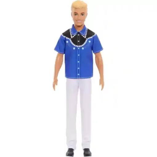 Mattel Barbie Ken fiú baba western ruhában