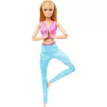 Mattel Barbie hajlékony jógababa szőke hajjal